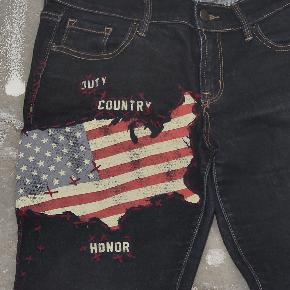 Usa Patch Jeans - image 2